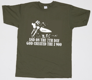 Z900.us T-Shirt AND ON THE 7TH DAY